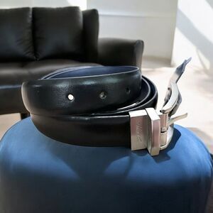 NEW Kenneth Cole 42-44 XL Reversible Belt Black or Blue NWT